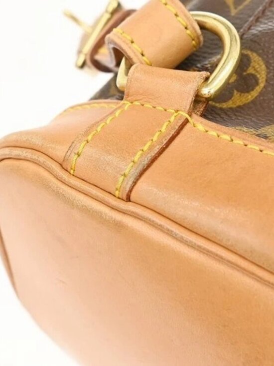 Best05 LOUIS VUITTON MONTSOURIS MM BACKPACK BAG MONOGRAM M51136 SP0949